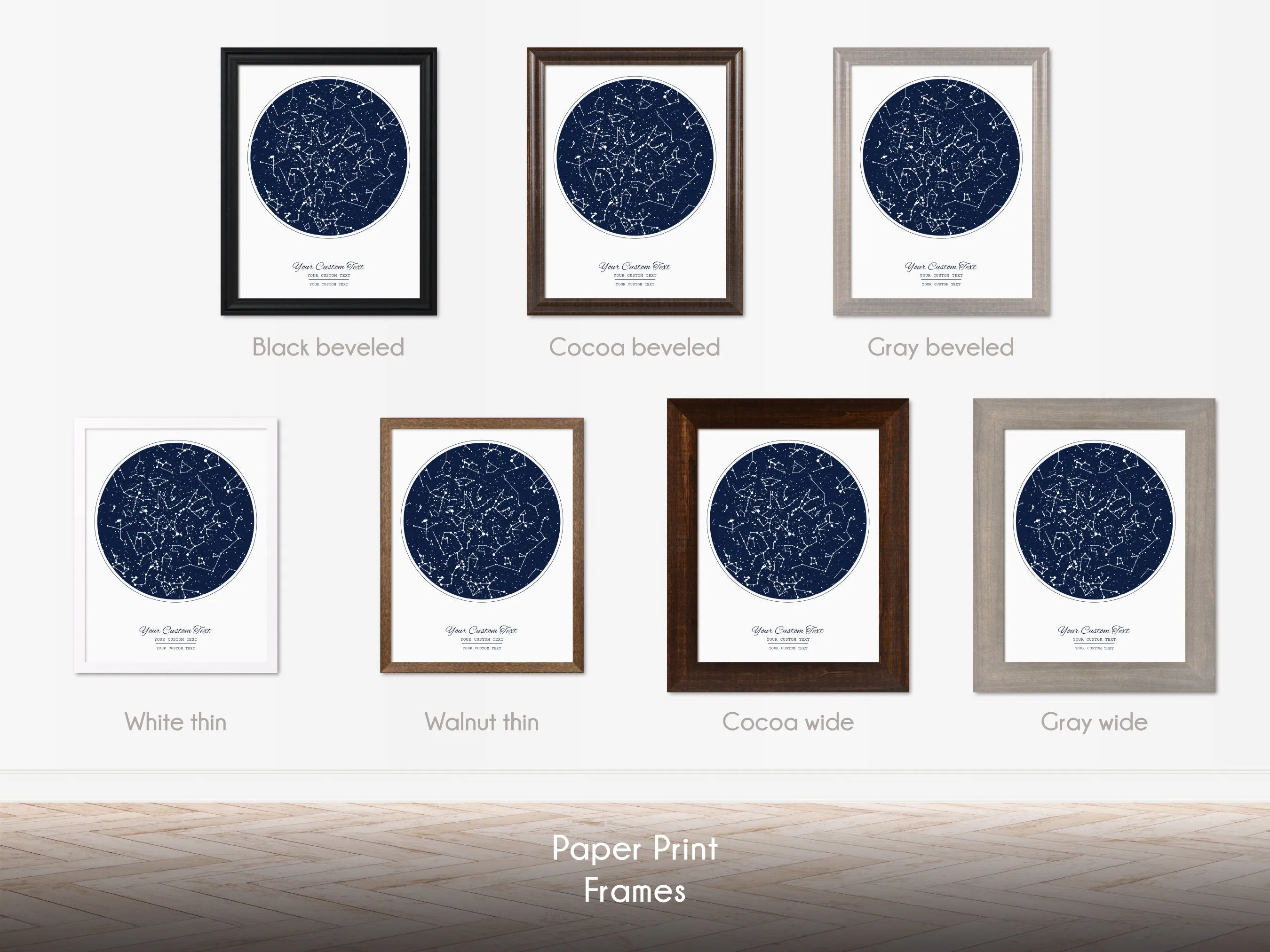 Personalized Gift for Mom from Daughter, Mother's Day Gift for Mom from Son, Custom Star Map Birthday Gift from Kids, Gift for Her Christmas