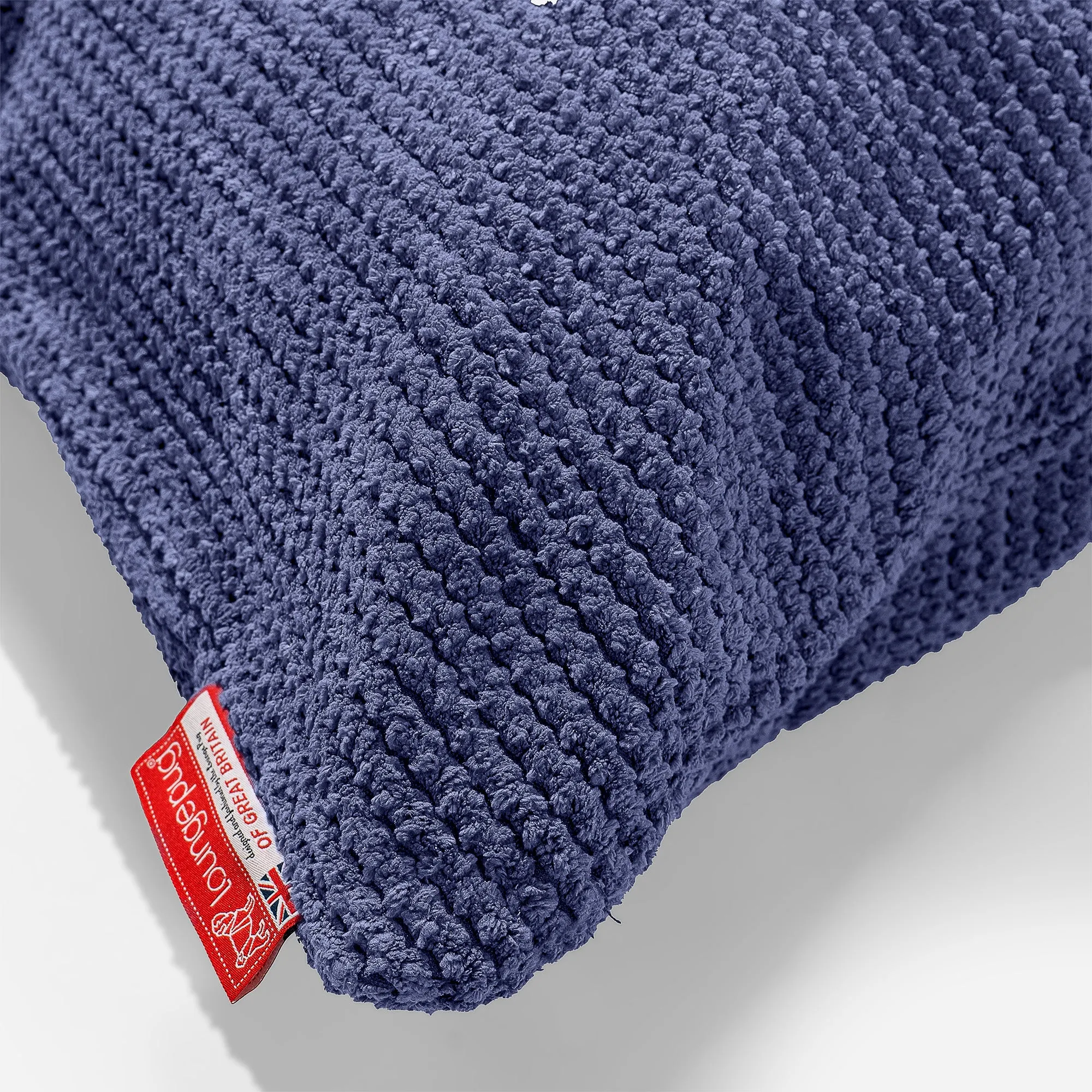Rectangular Scatter Cushion Cover 35 x 50cm - Pom Pom Purple