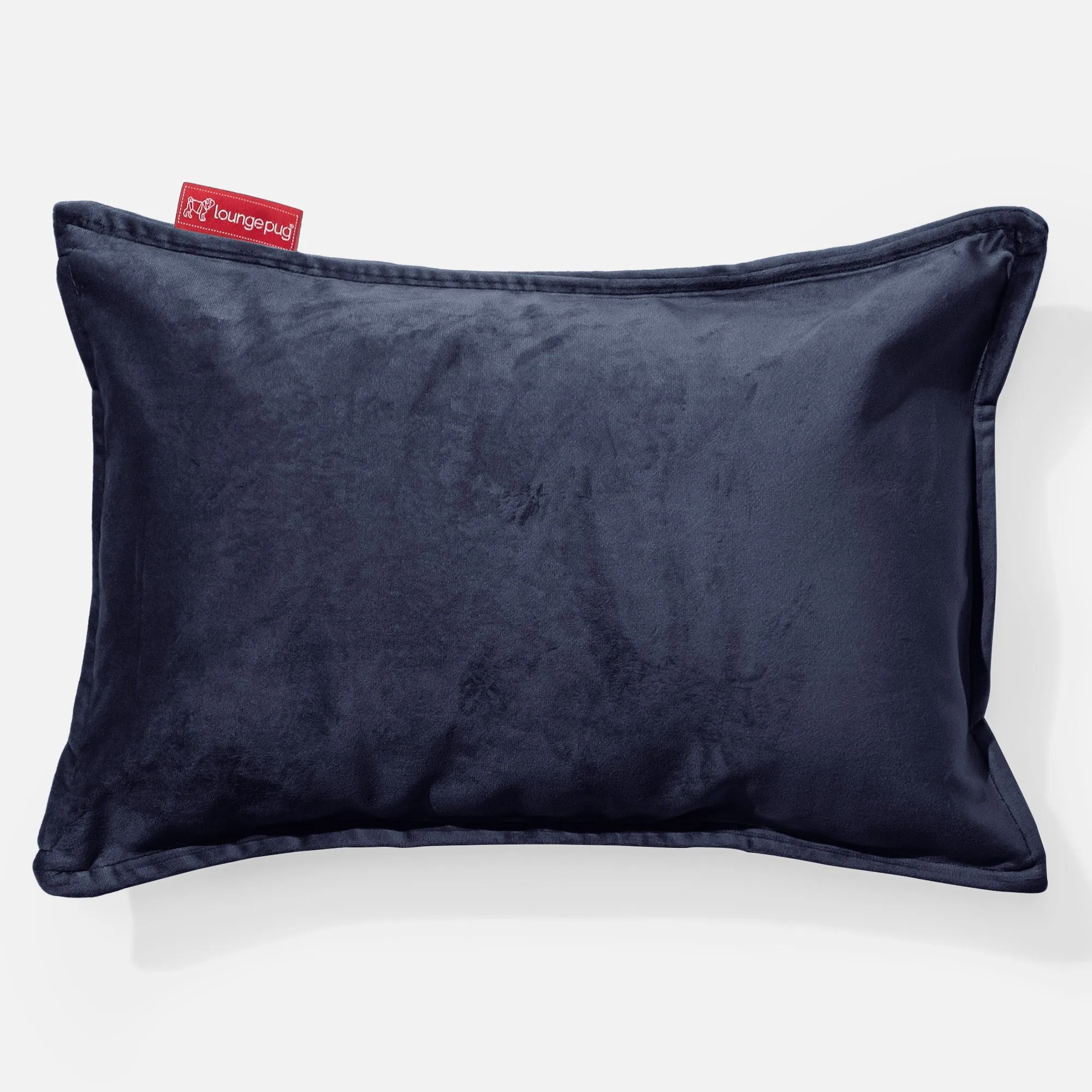 Rectangular Throw Pillow Cover 35 x 50cm - Velvet Midnight Blue