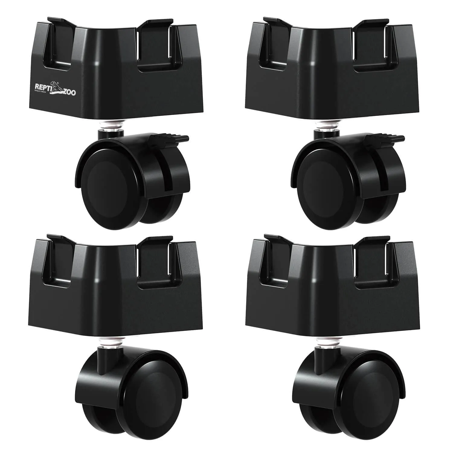 REPTI ZOO RK Knock-Down Reptile Terrarium Accessories - Universal Wheels (4pcs)