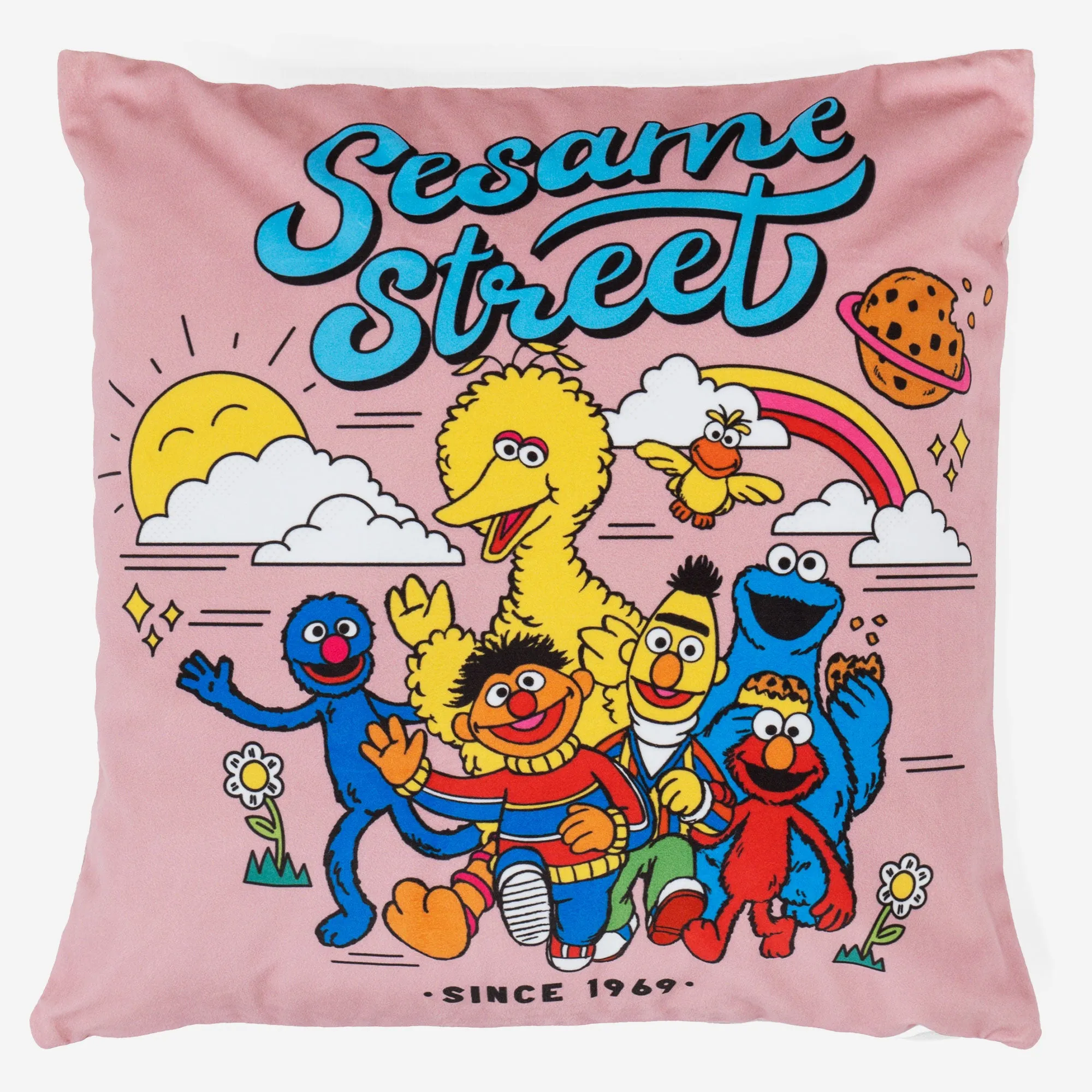 Scatter Cushion Cover 47 x 47cm - Sesame Street Since 1969