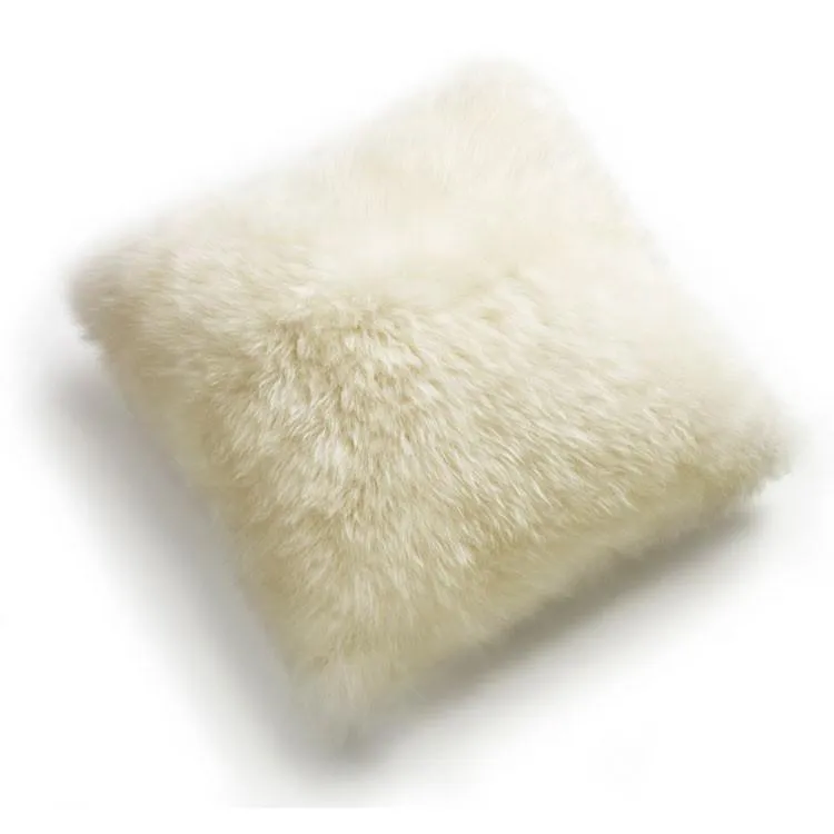 Sheepskin Pillows 24" square Set of 2