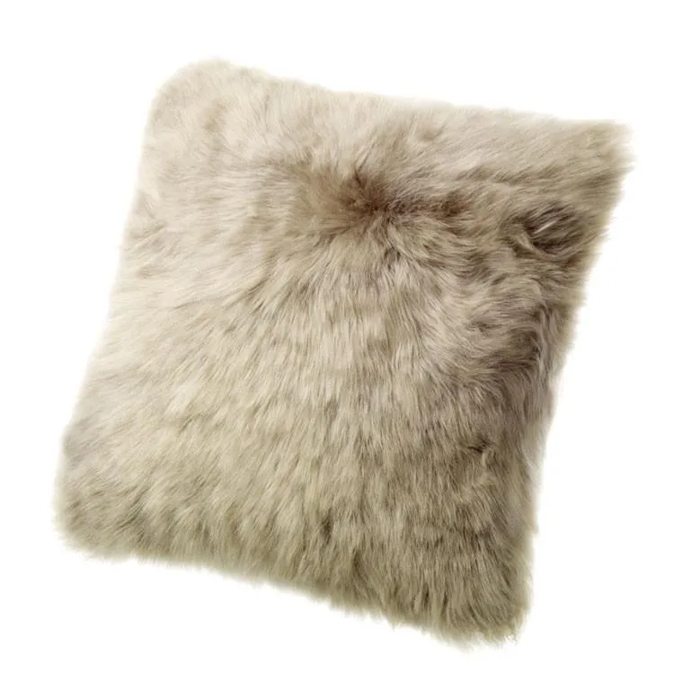 Sheepskin Pillows 24" square Set of 2