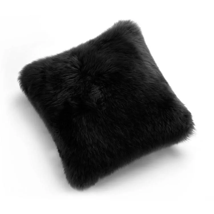 Sheepskin Pillows 24" square Set of 2