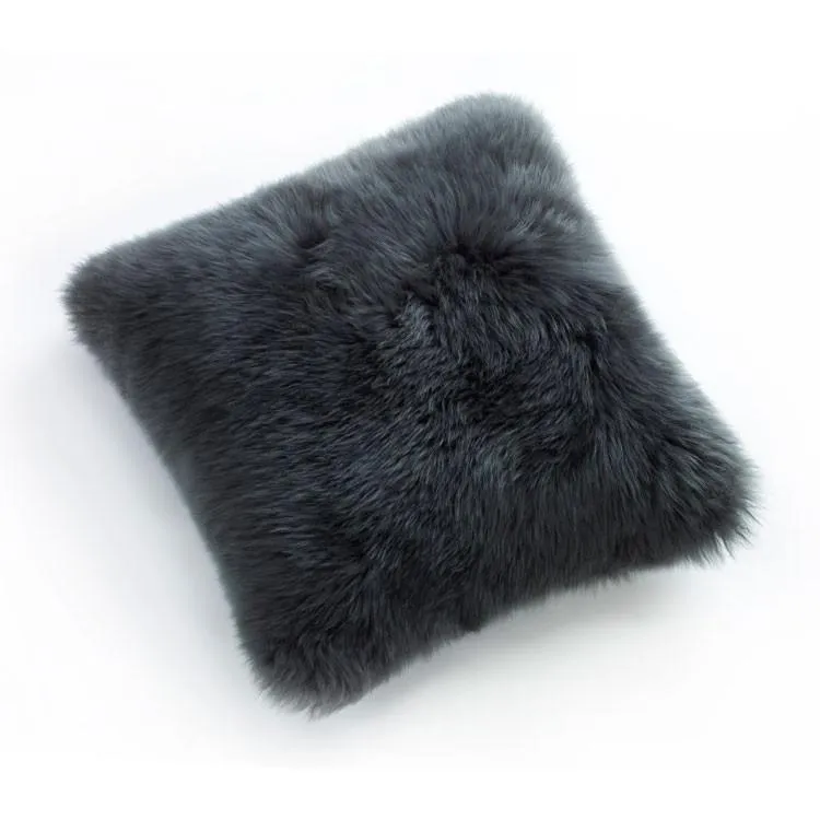 Sheepskin Pillows 24" square Set of 2