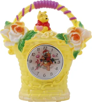Sigaram Analog Yellow Clock ()