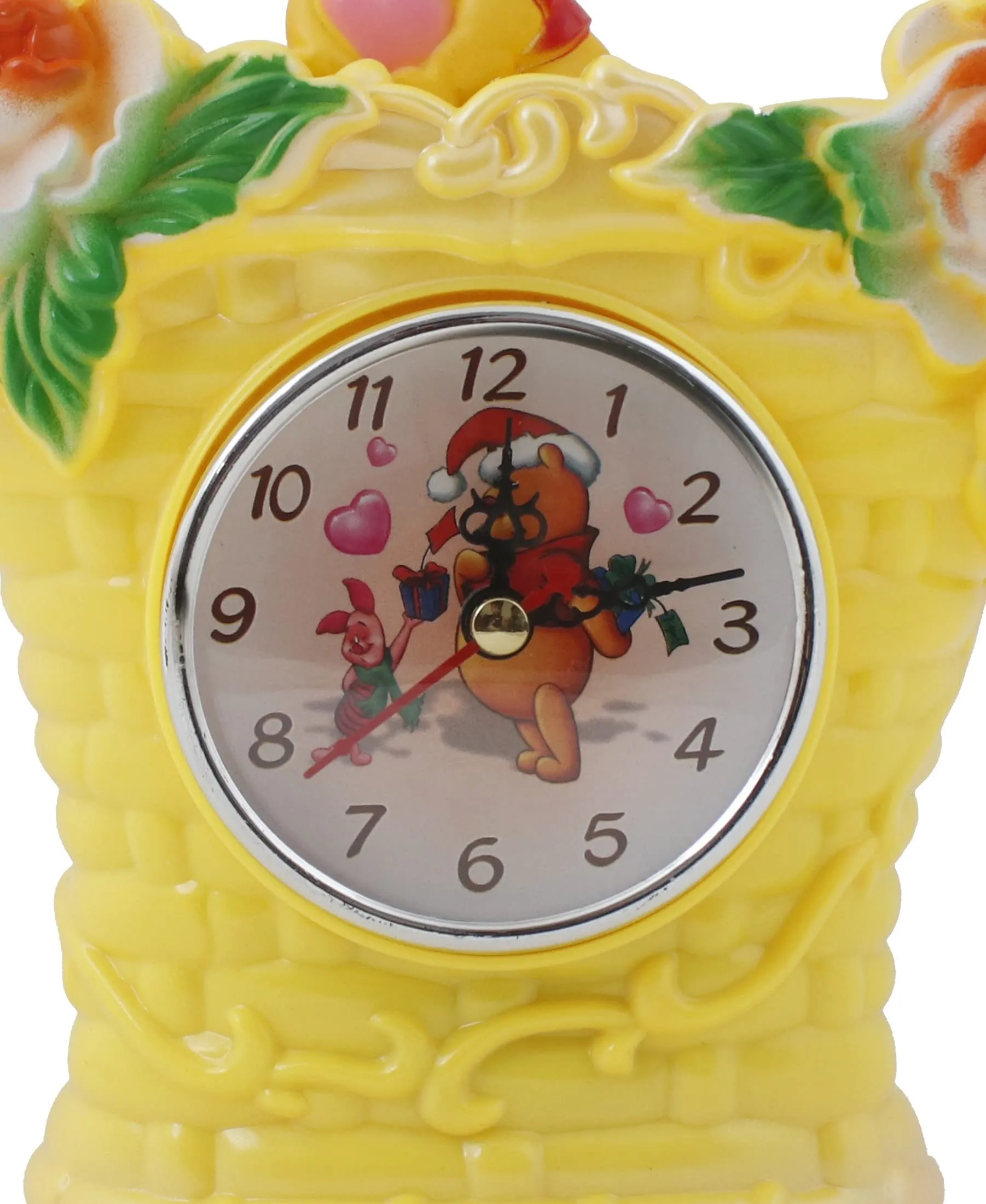 Sigaram Analog Yellow Clock ()