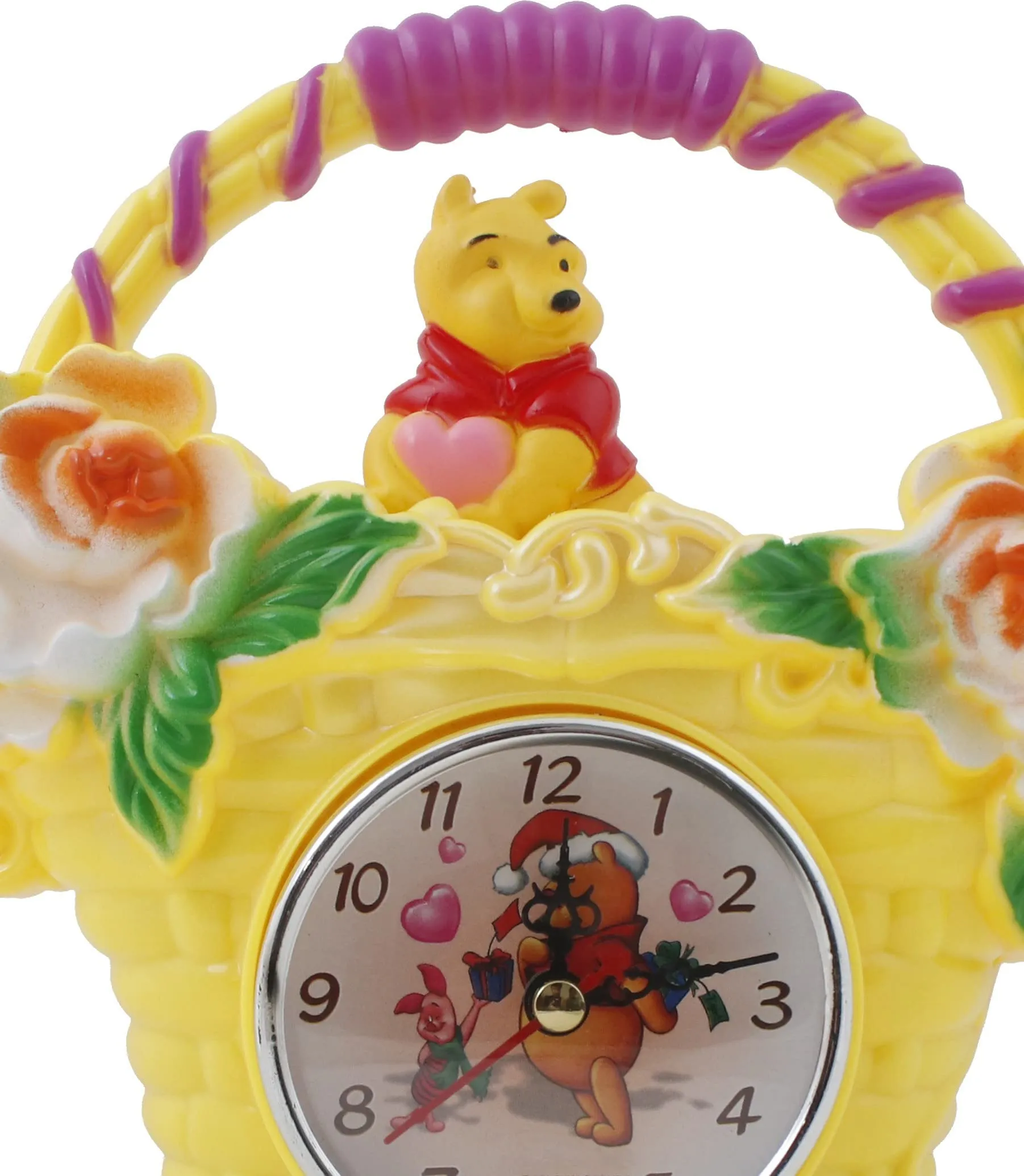 Sigaram Analog Yellow Clock ()