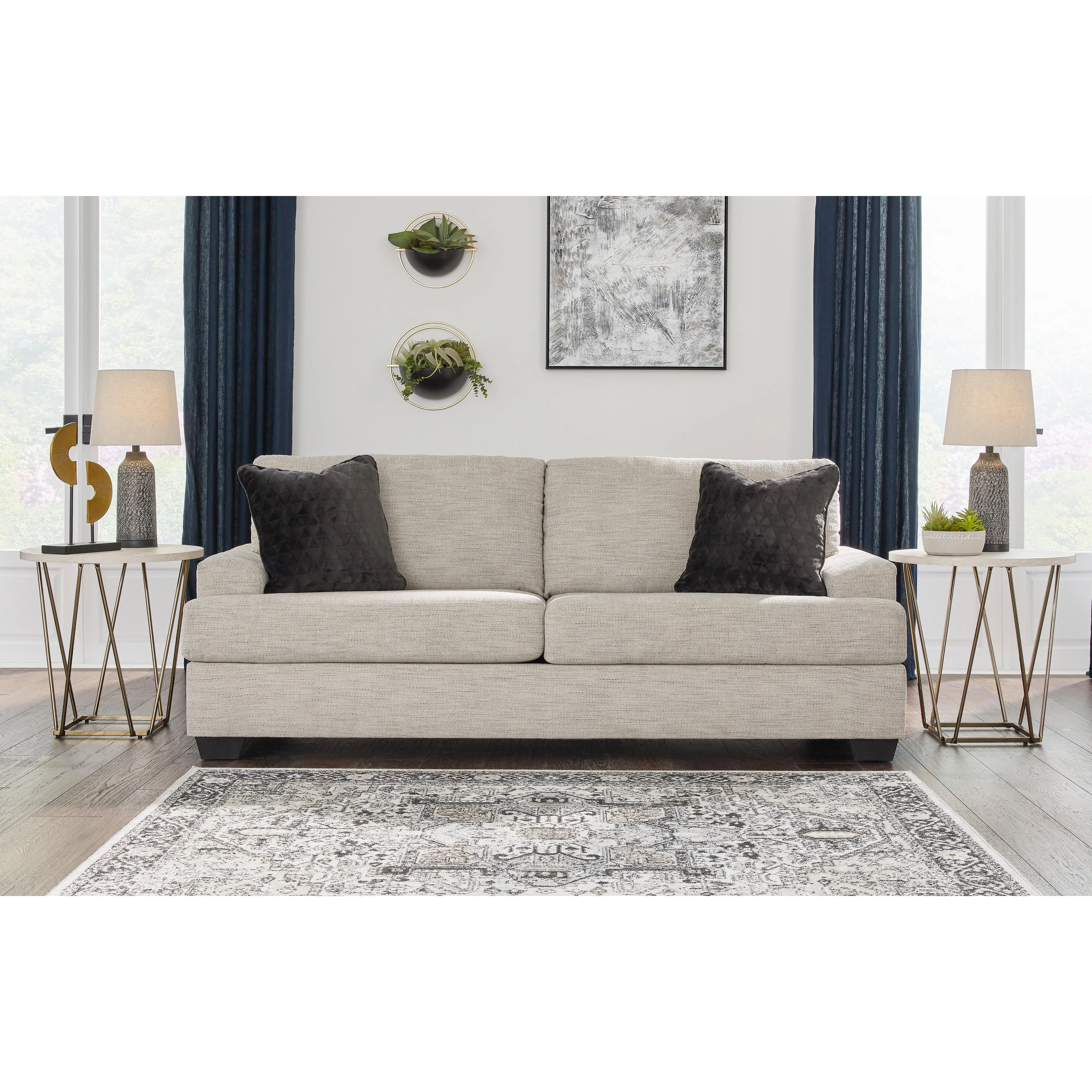 Signature Design by Ashley Vayda Stationary Fabric Sofa 3310438