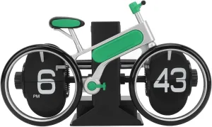 SPIRITUAL HOUSE Bicycle Flip Clock, Flip Down Clock, Retro Digital Flip Desk Clock, Vintage Design Auto Flip Clock, Mechanical Clock, Battery Operated, Home and Office Decorations