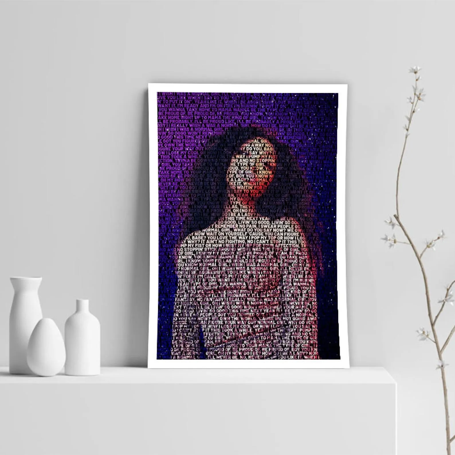 SZA Poster, Custom Music Print, Music Poster, Custom Poster, Home Decor, Wall Hangings, American Songwriter SZA Art, SZA Unframed Poster