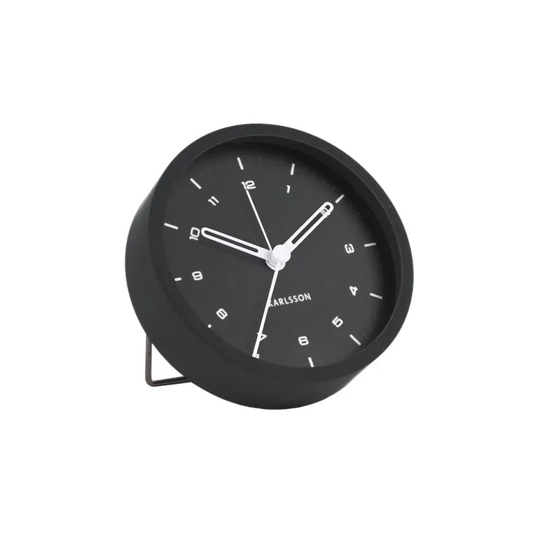 Tinge Alarm Clock - Black