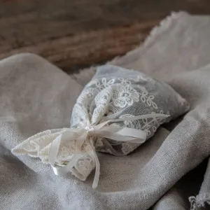 Voile lavender pouch