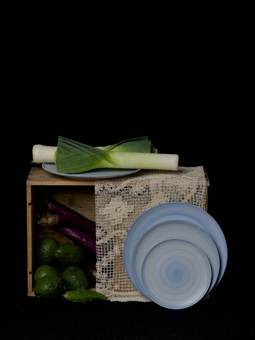 WASH WARE PLATE (CORNFLOWER)