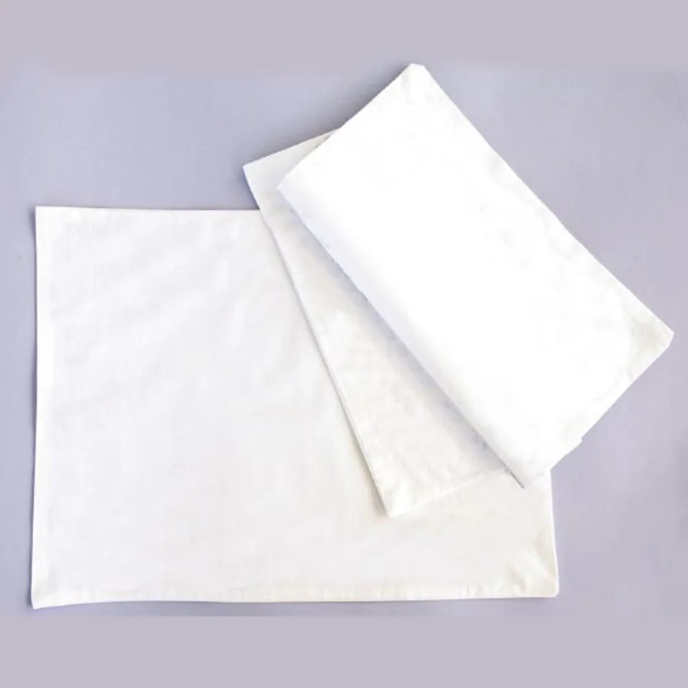 White Cotton Housewife Boudoir Cushion Cover