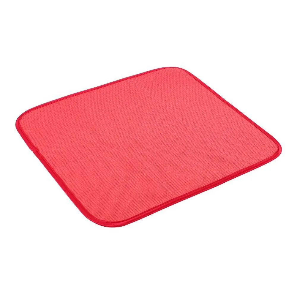 White Magic Microfibre Dish Drying Mat Coral