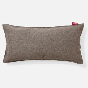 XL Rectangular Support Cushion Cover 40 x 70cm - Interalli Wool Biscuit